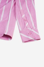 Long Sleeve Striped Smart Shirt