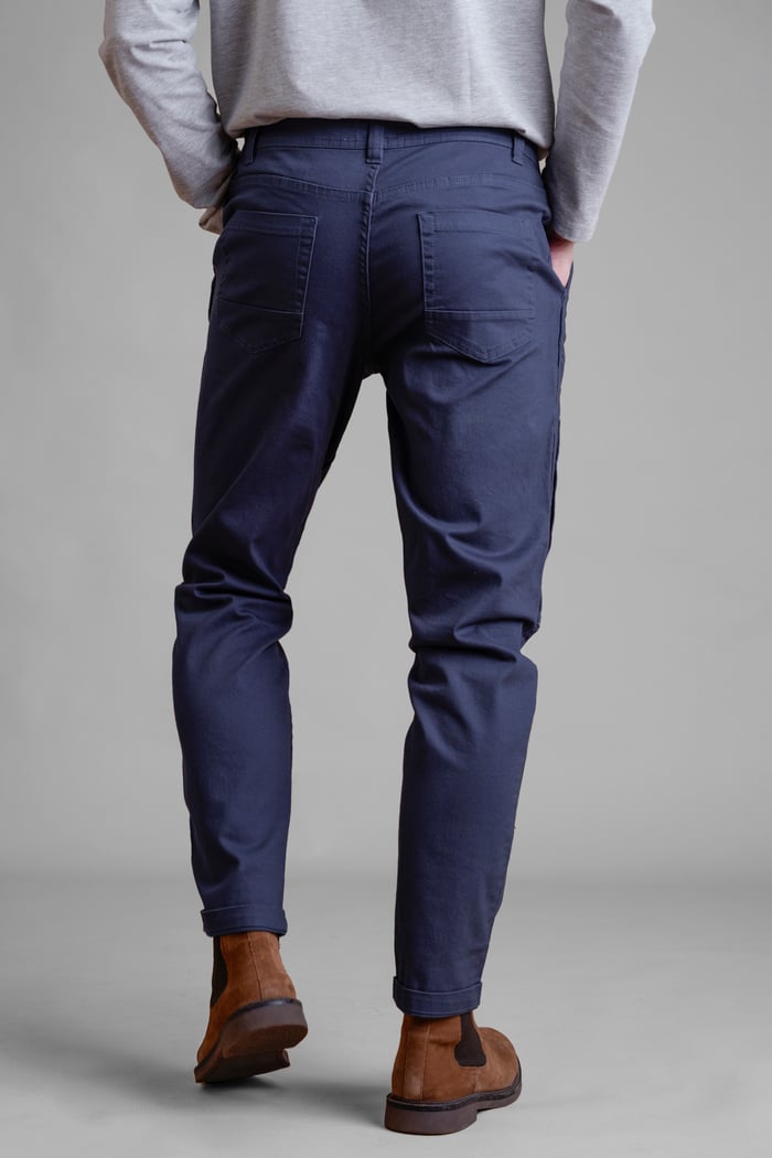 Men's Heritage Utility Cargo Trousers With Zip Detail