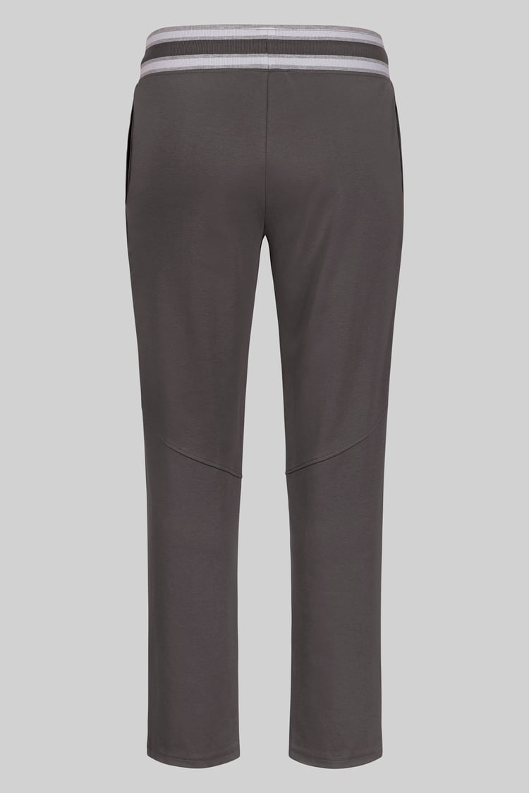 Men's Striped Rib Waistband Jersey Trouser