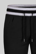 Men's Striped Rib Waistband Jersey Trouser
