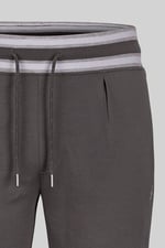 Men's Striped Rib Waistband Jersey Trouser