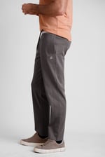 Men's Striped Rib Waistband Jersey Trouser