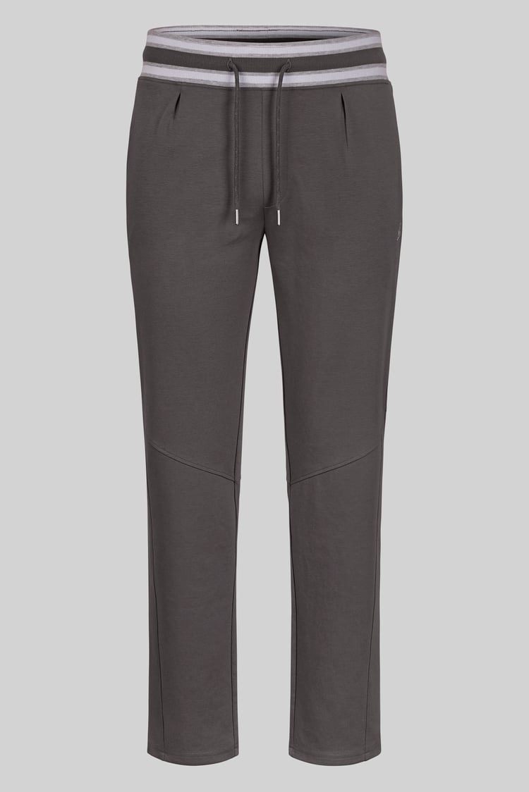 Men's Striped Rib Waistband Jersey Trouser