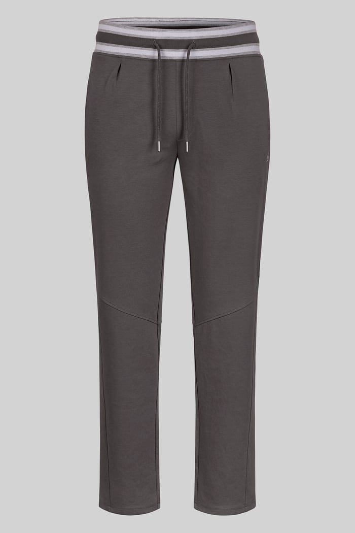 Men's Striped Rib Waistband Jersey Trouser