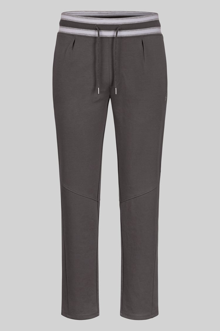 Men's Striped Rib Waistband Jersey Trouser