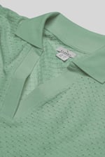 Mesh Textured Polo Shirts