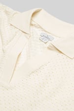 Mesh Textured Polo Shirts