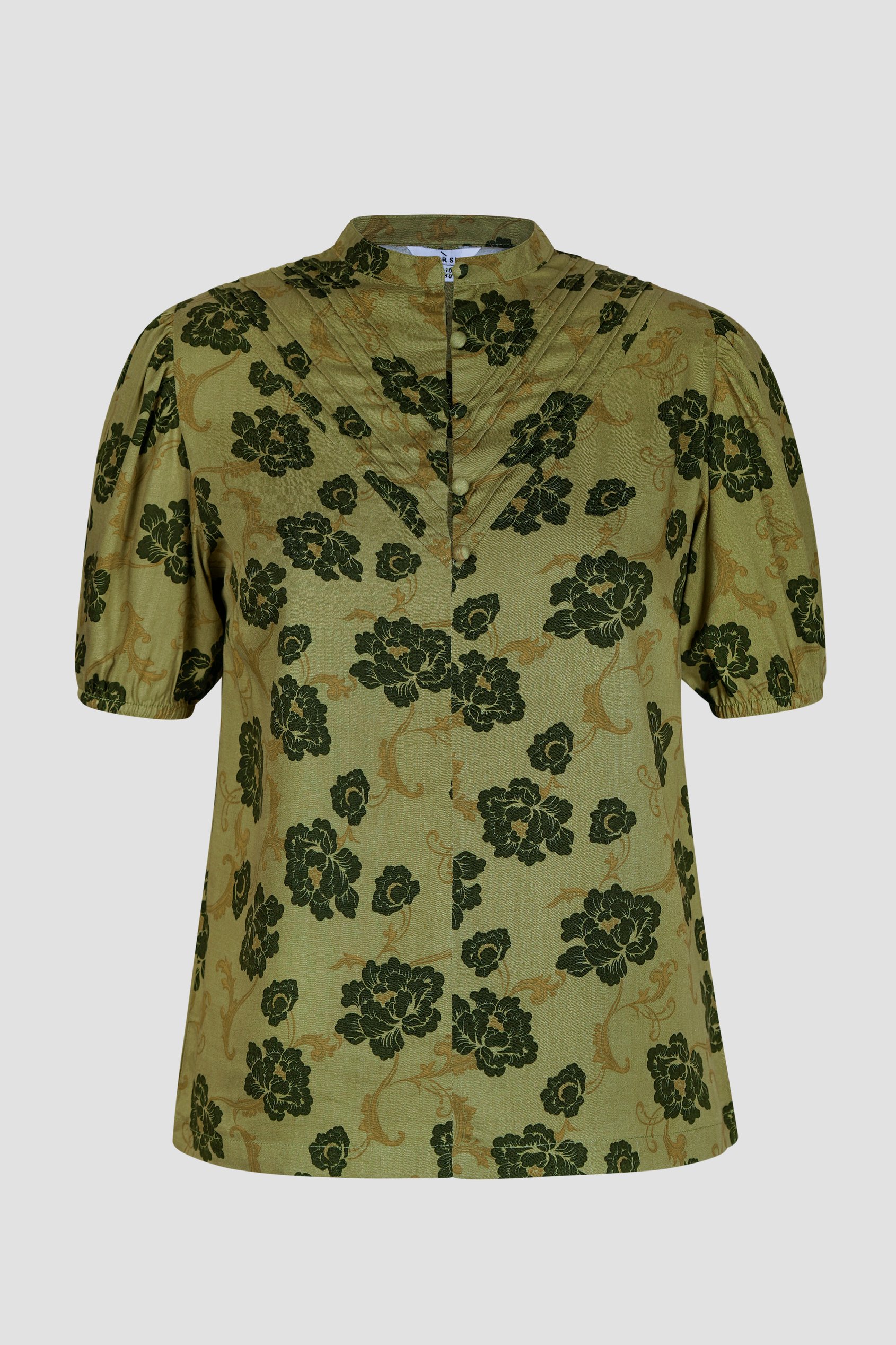 Floral Print Short Sleeve Tops