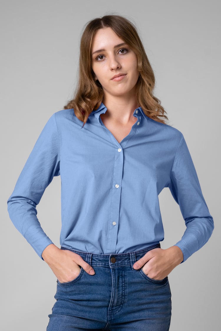 Womens Long Sleeve Work Shirt
