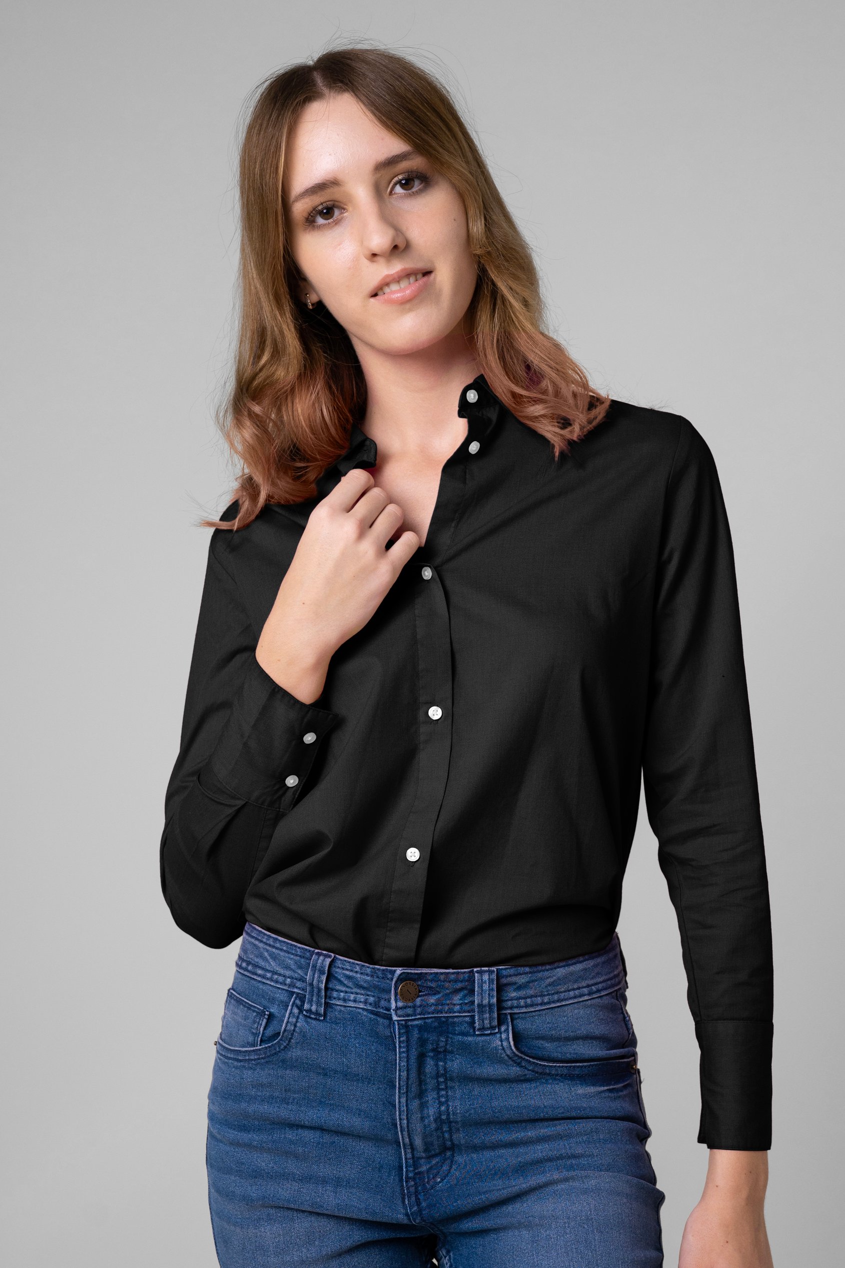 Womens Long Sleeve Work Shirt