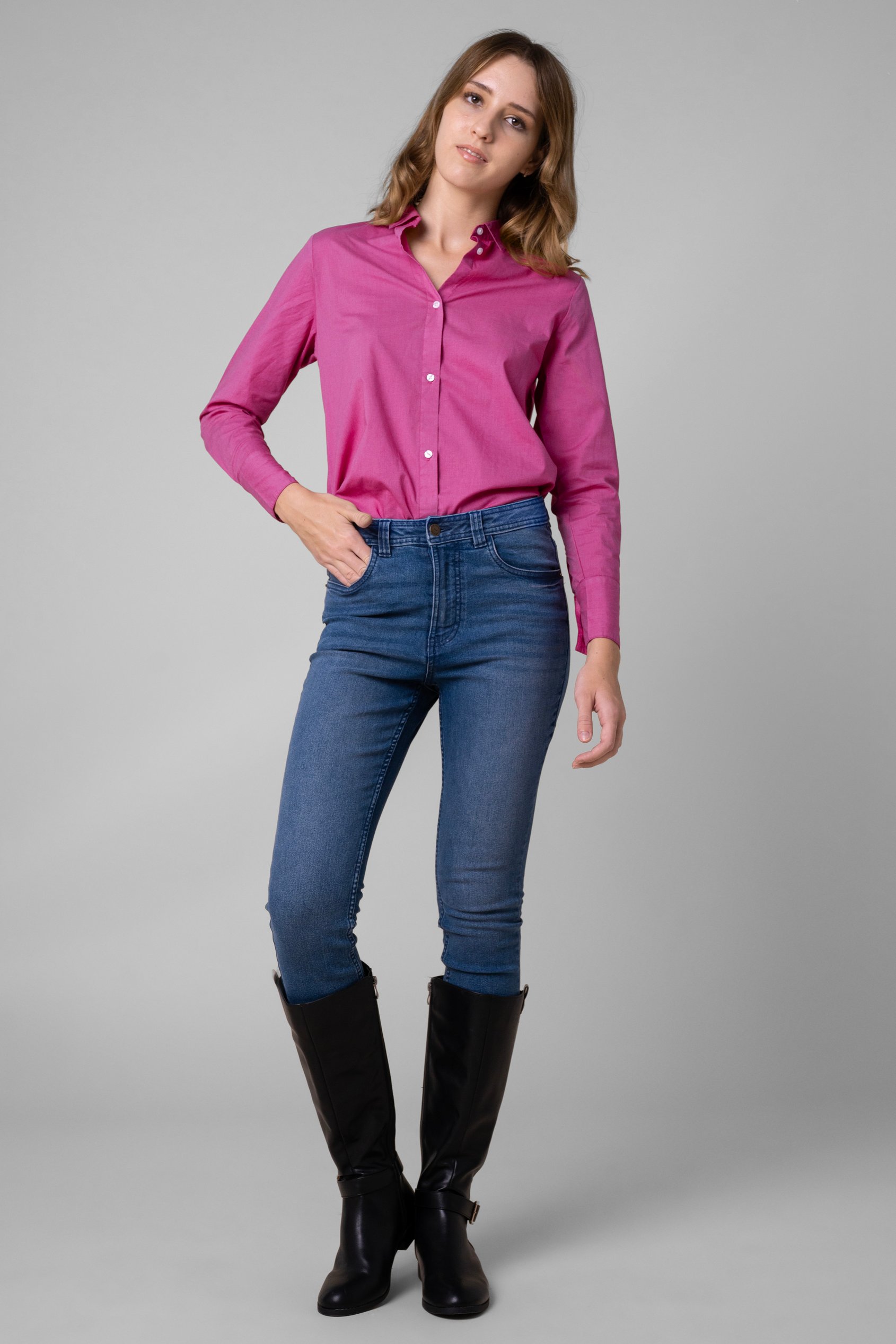 Womens Long Sleeve Work Shirt
