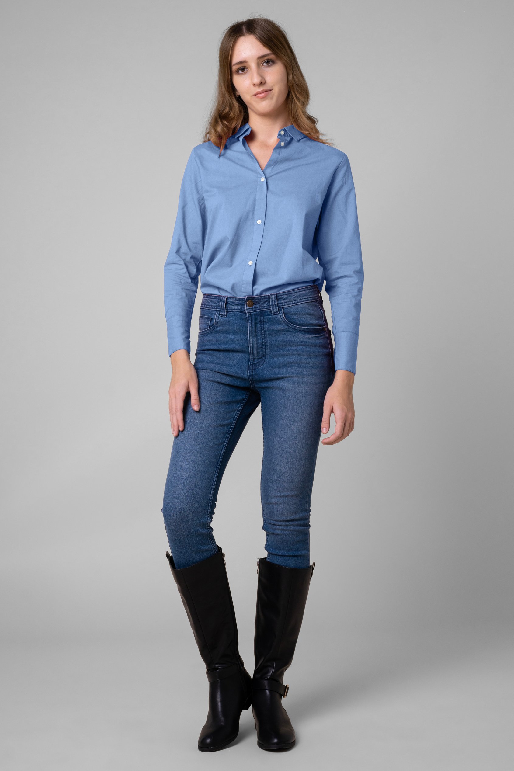 Womens Long Sleeve Work Shirt