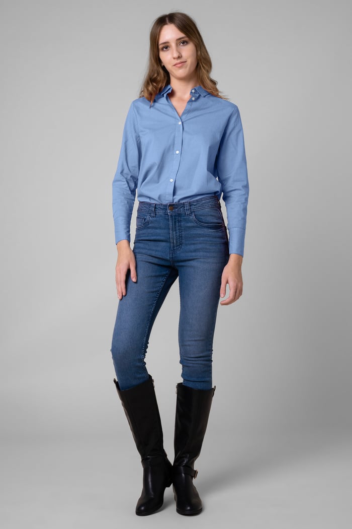 Womens Long Sleeve Work Shirt