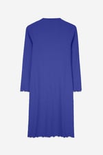 Crepe Ribbed Bodycon Midi Dress