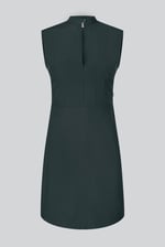 High Neck Sleeveless Dress With Keyhole Detail