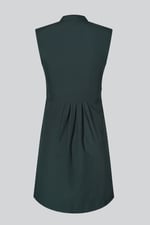 High Neck Sleeveless Dress With Keyhole Detail