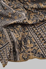 Asymmetric Printed Jersey Mini Skirt