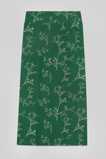 Women High Waist Lace Up A-Line Midi Skirt