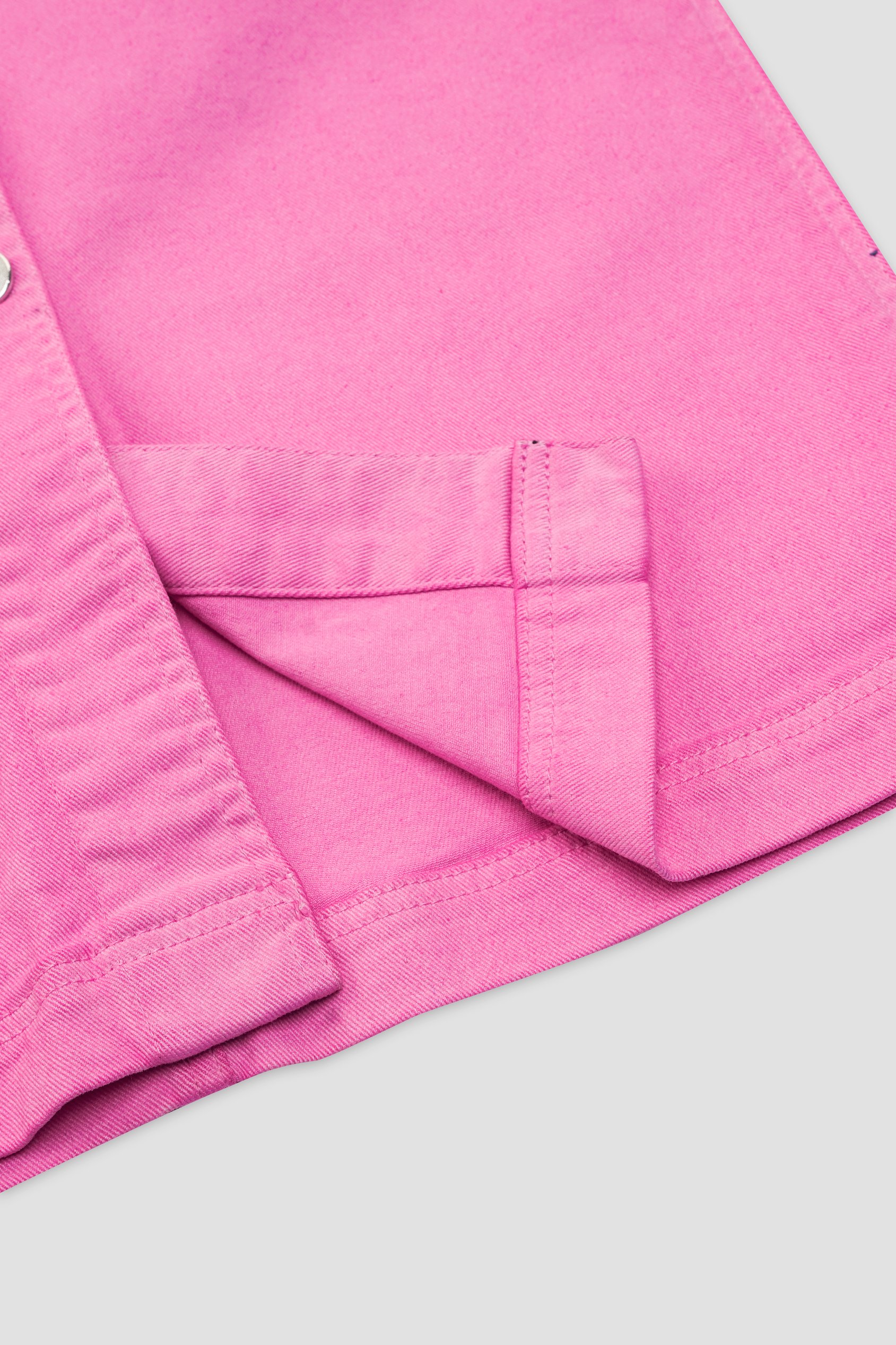 Coloured Denim Midi Skirt