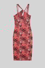 One Shoulder Floral Printed Maxi Dress