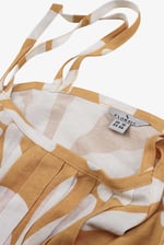 Pleated Details Double Strap Cami Dress