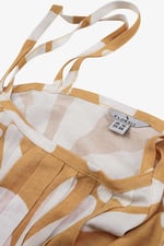 Pleated Details Double Strap Cami Dress