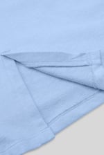 Split Back Terry Midi Skirt