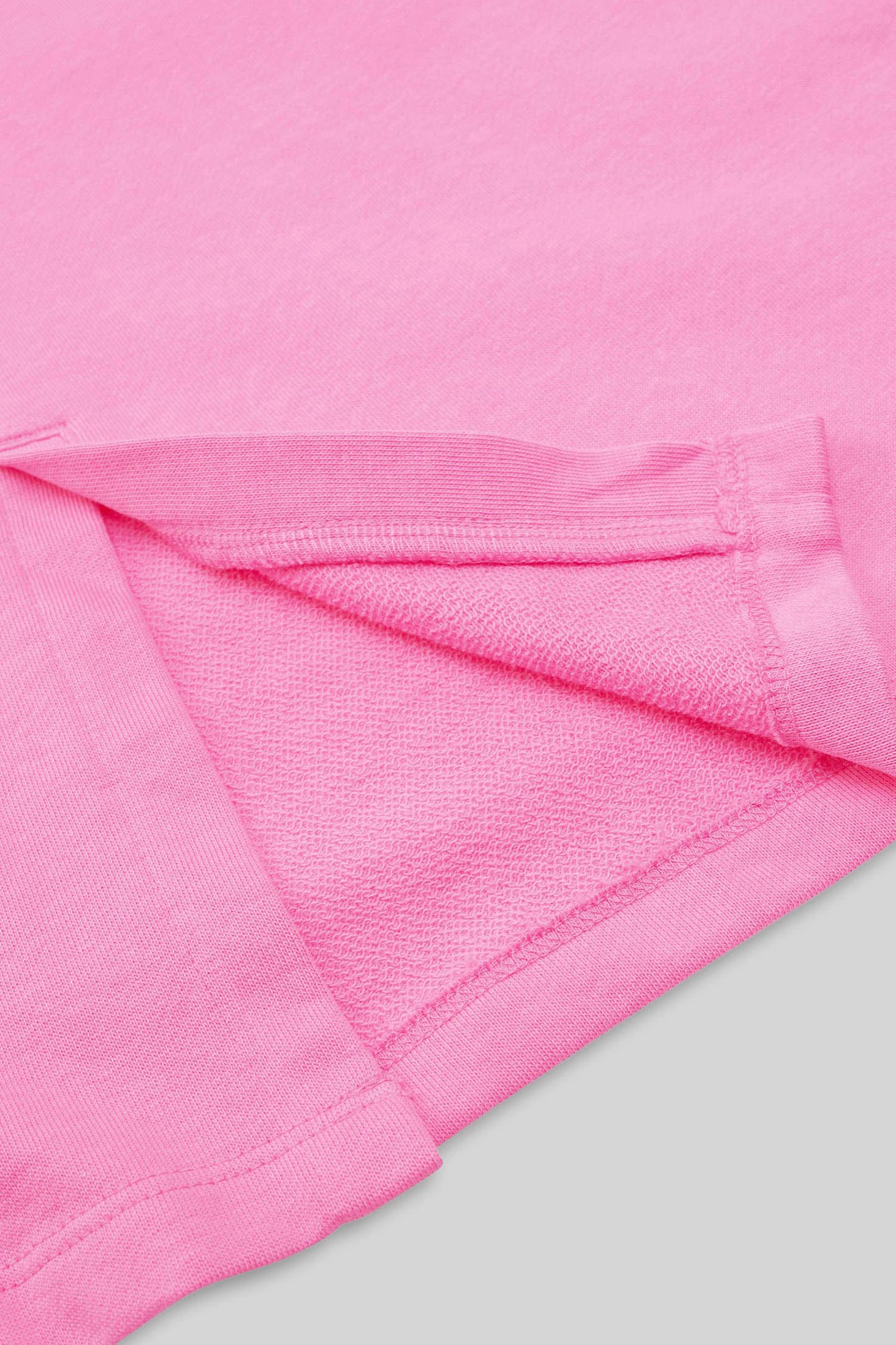 Split Back Terry Midi Skirt