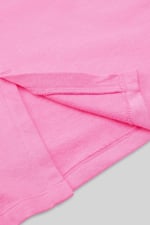 Split Back Terry Midi Skirt