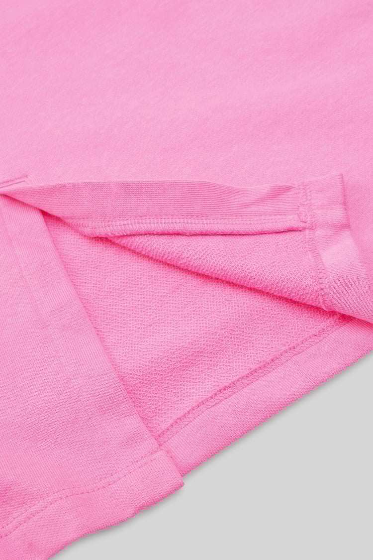 Split Back Terry Midi Skirt