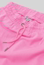 Split Back Terry Midi Skirt