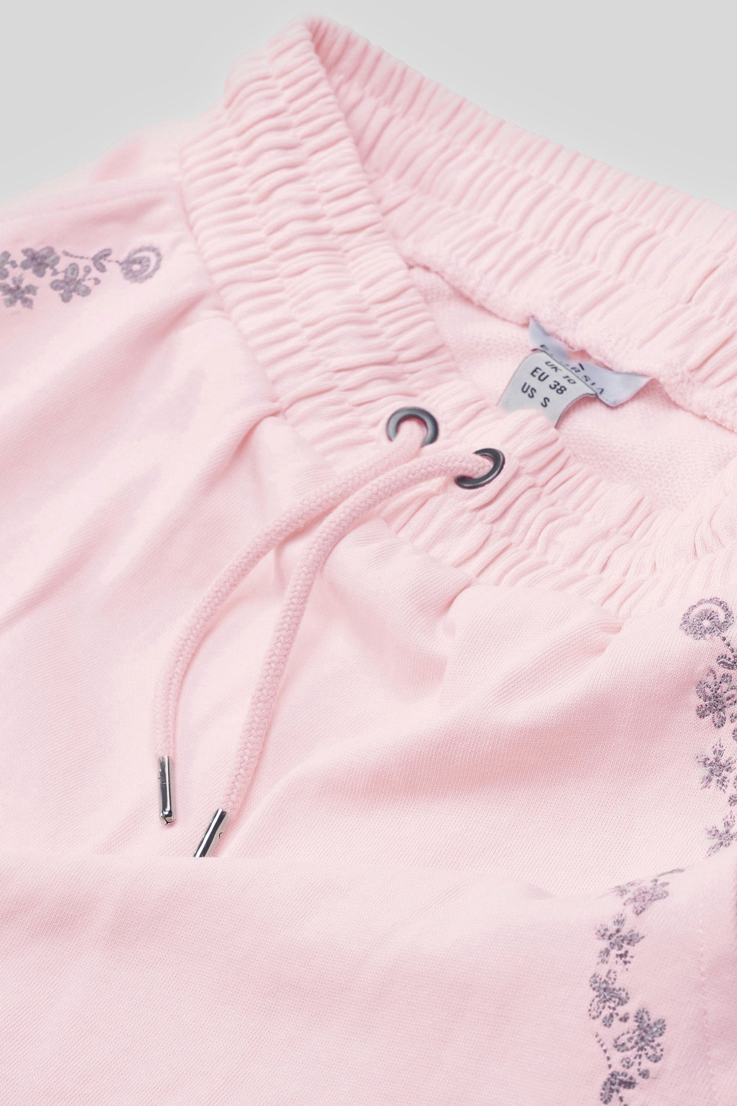 Split Back Terry Midi Skirt