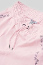 Split Back Terry Midi Skirt