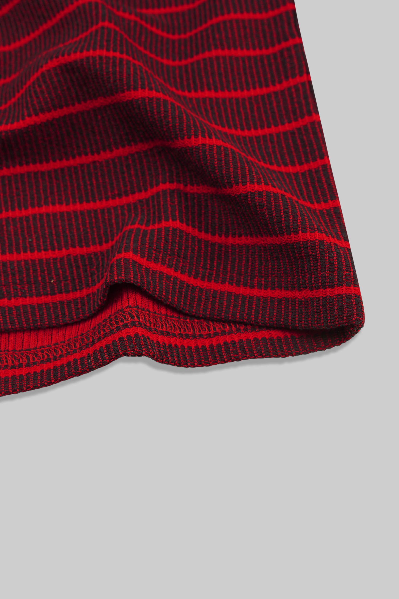 Stripe Design Rib Tank Top