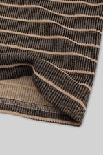 Stripe Design Rib Tank Top