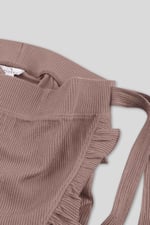 Tie Waist Wrap Maxi Skirt