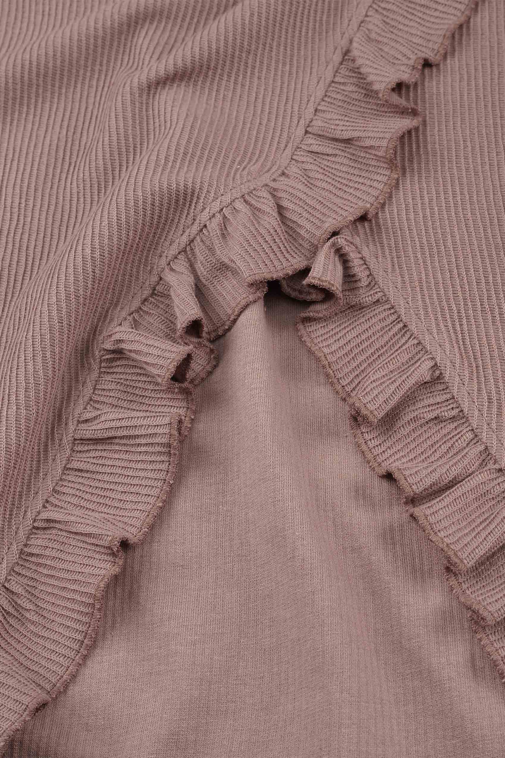 Tie Waist Wrap Maxi Skirt