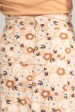 High Waist Viscose Midi Skirt