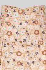 High Waist Viscose Midi Skirt