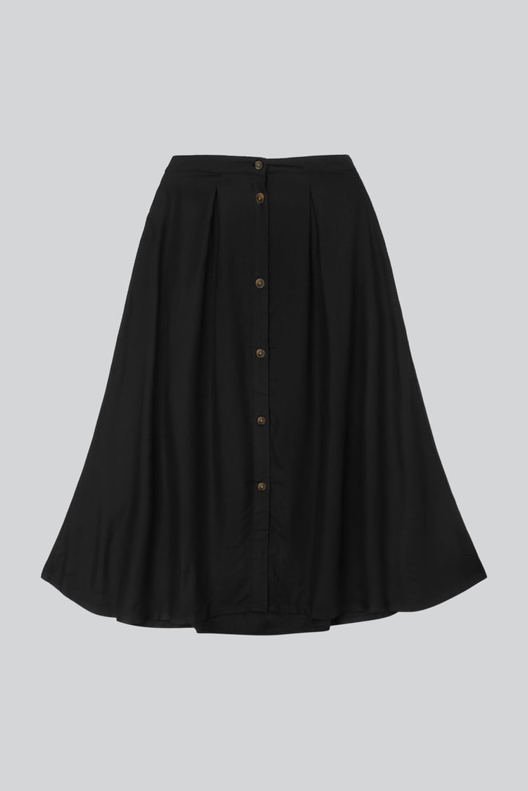 A-Line Front Button Through Skirts