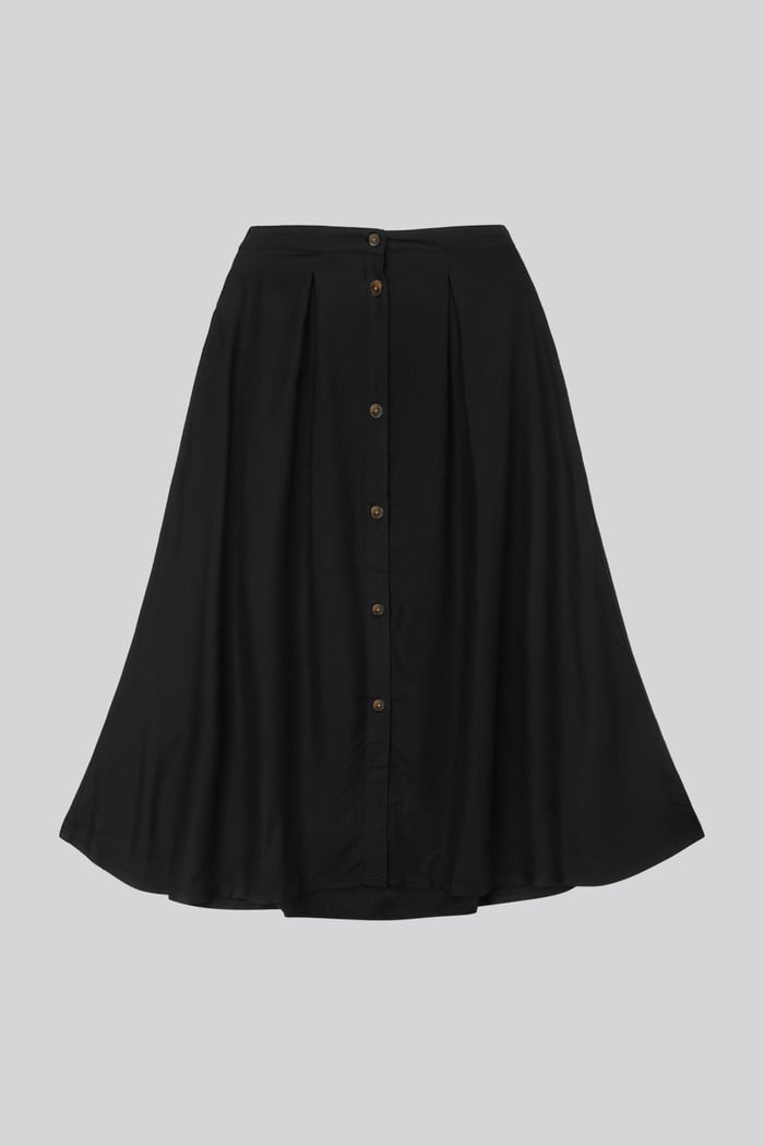 A-Line Front Button Through Skirts