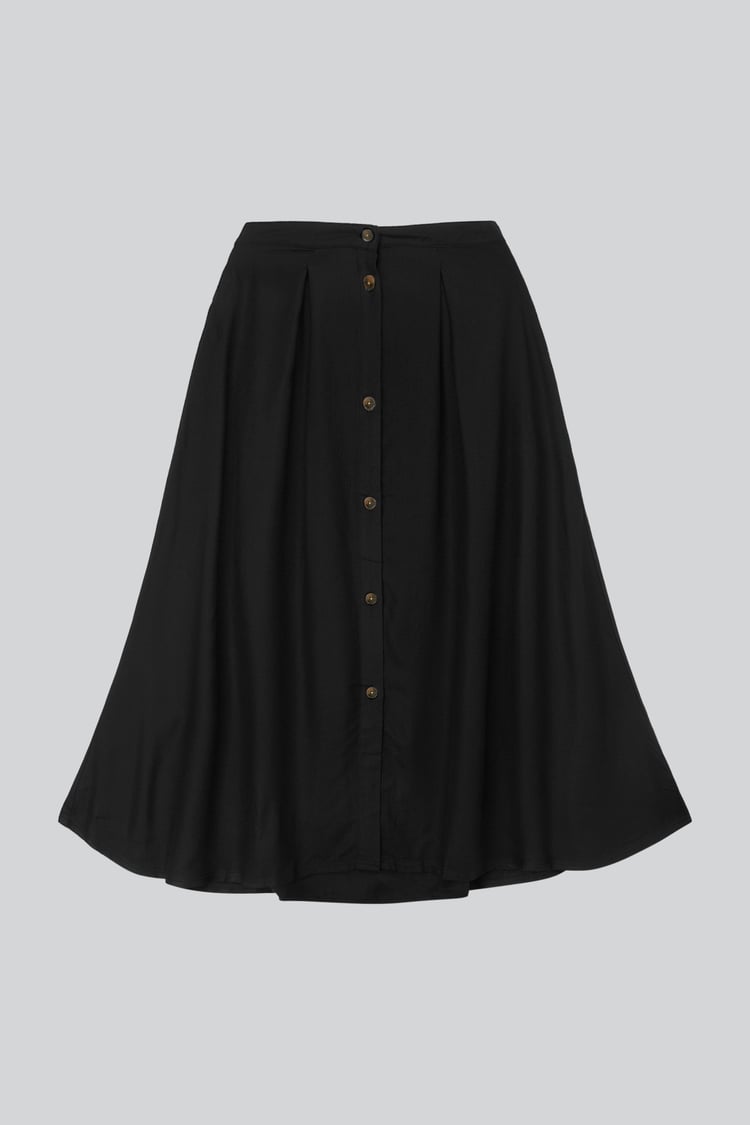 A-Line Front Button Through Skirts