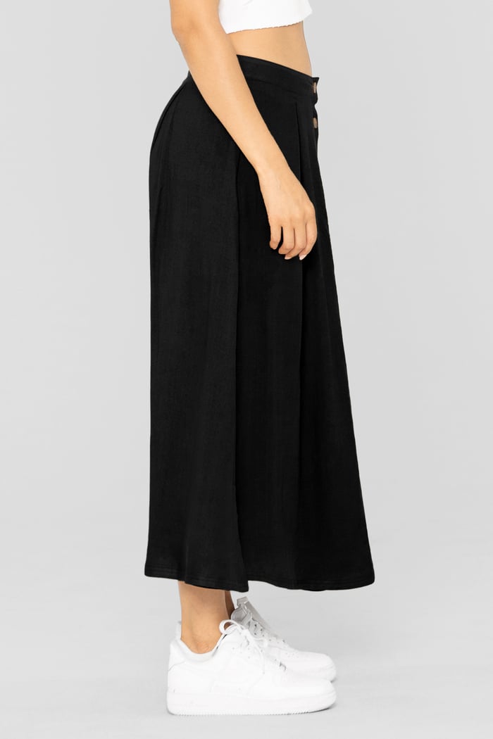 A-Line Front Button Through Skirts