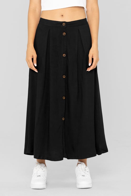 A-Line Front Button Through Skirts