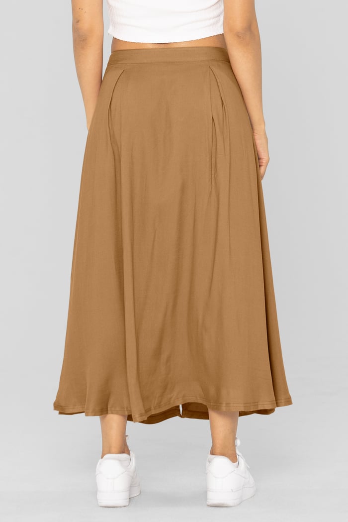 A-Line Front Button Through Skirts