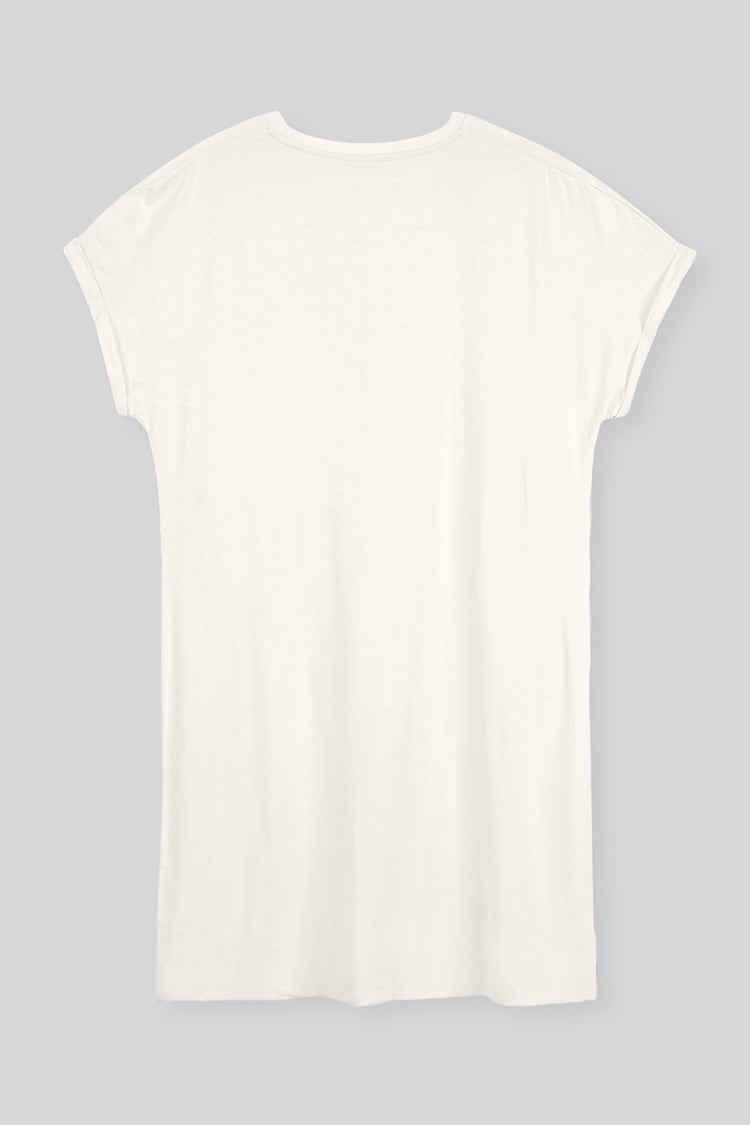 Patch Cut Lace Jersey Dress