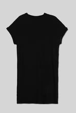 Patch Cut Lace Jersey Dress