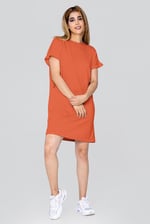 Patch Cut Lace Jersey Dress