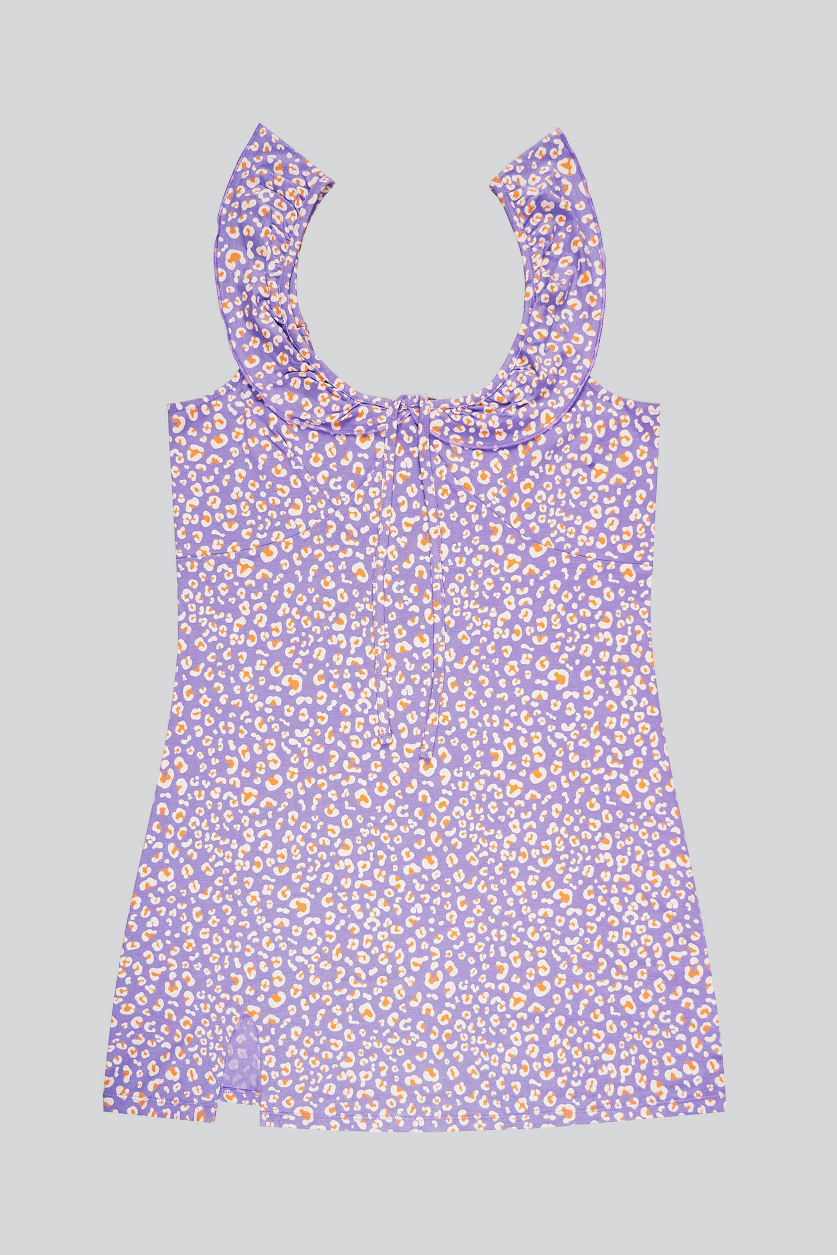 Ruffled Deep V-Neck Tie-Up Camisole