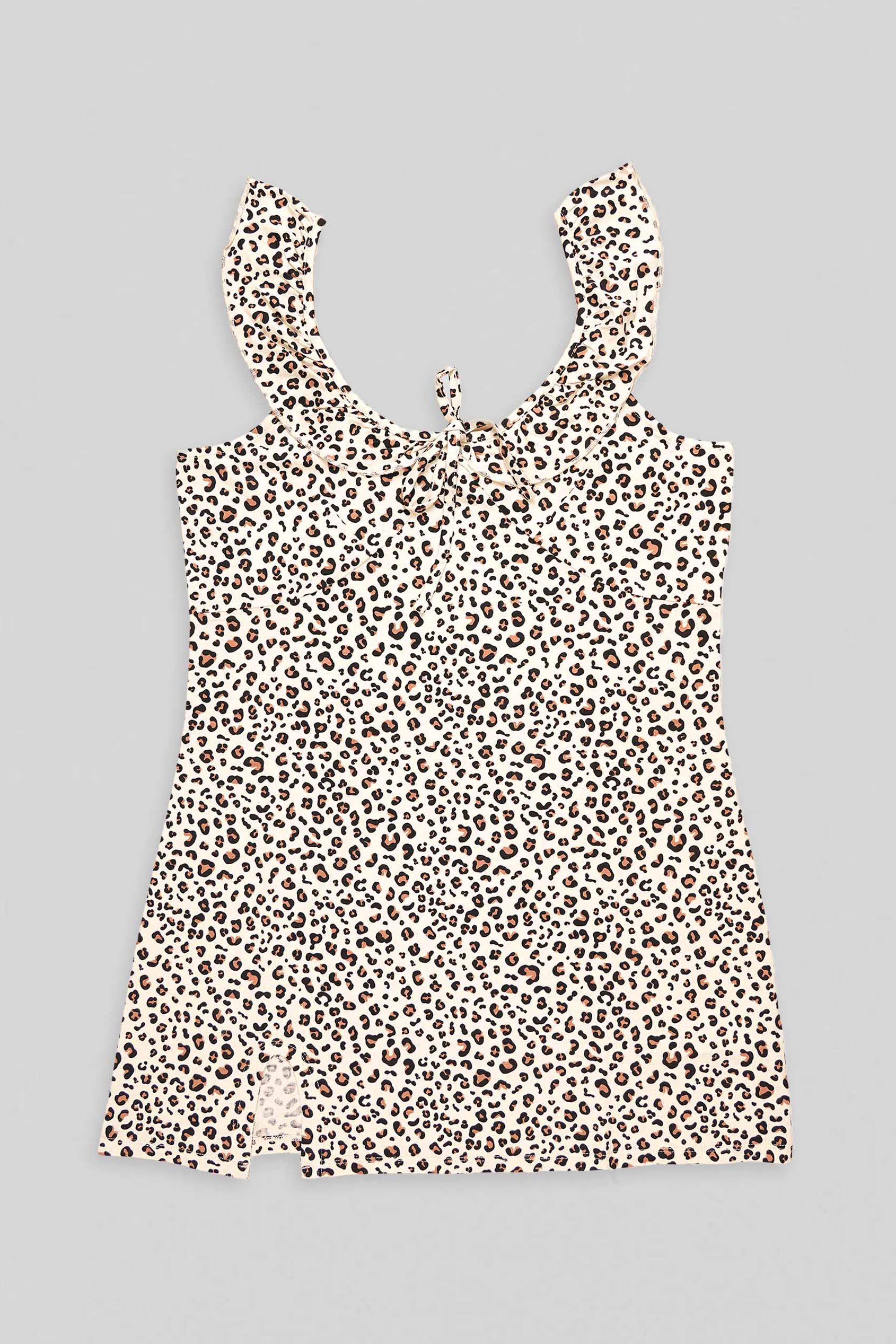 Ruffled Deep V-Neck Tie-Up Camisole